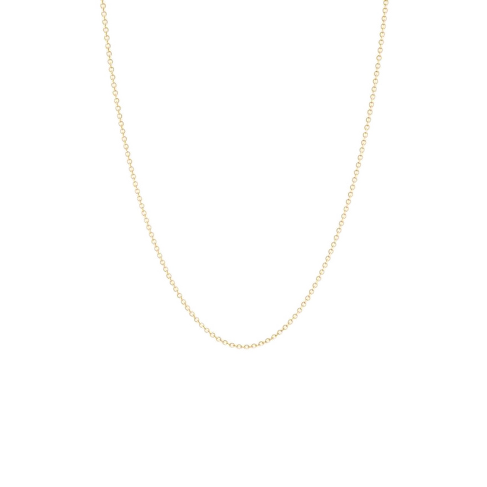 14KT Gold Cable Chain Necklace