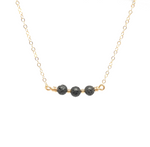 Gold Filled Lava Stone Aromatherapy Necklace