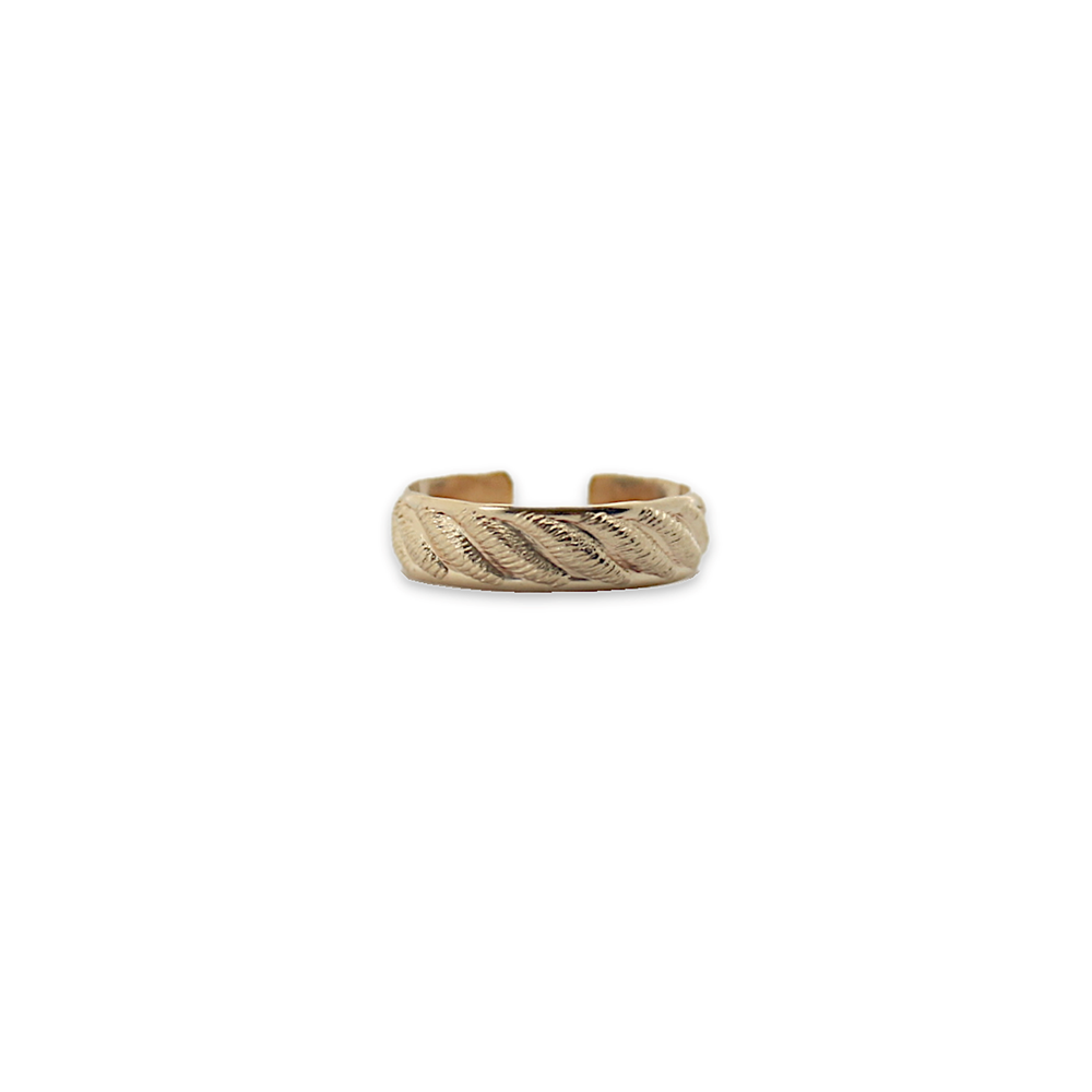 Braided Cigar Band Ring