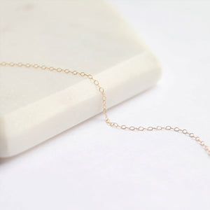 14KT Gold Cable Chain Necklace