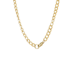 Double Curb Chain Necklace