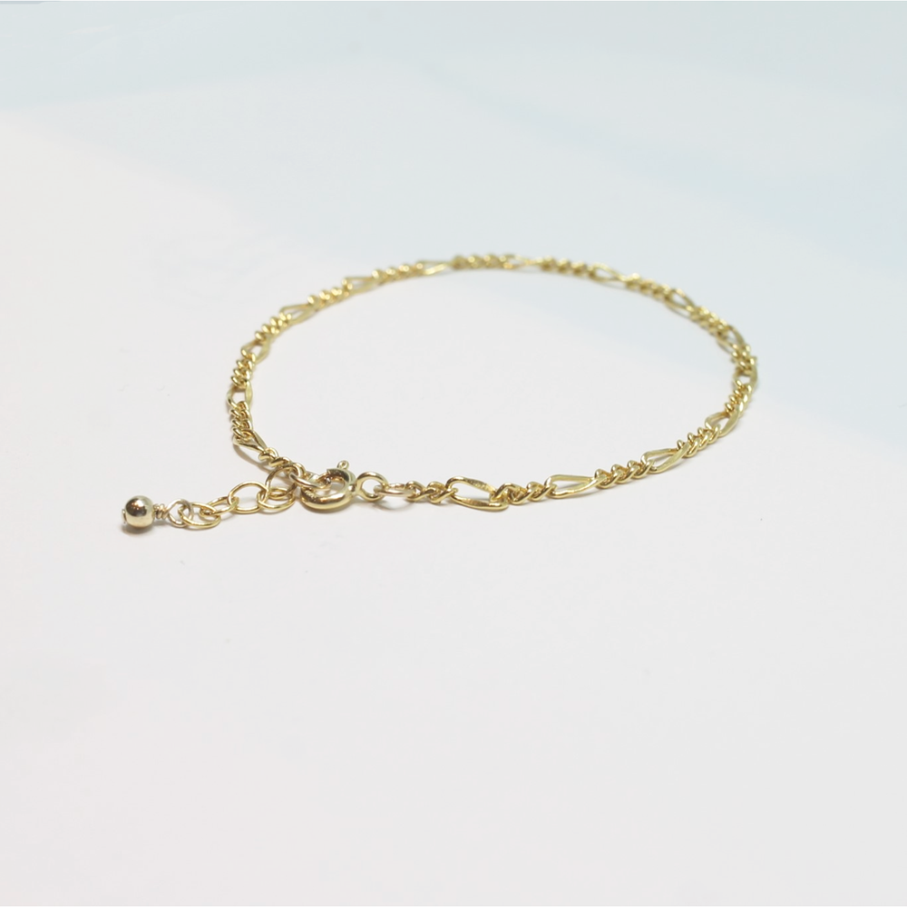 Figaro Chain Bracelet