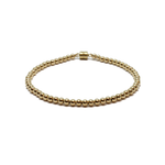 gold beaded bracelet 