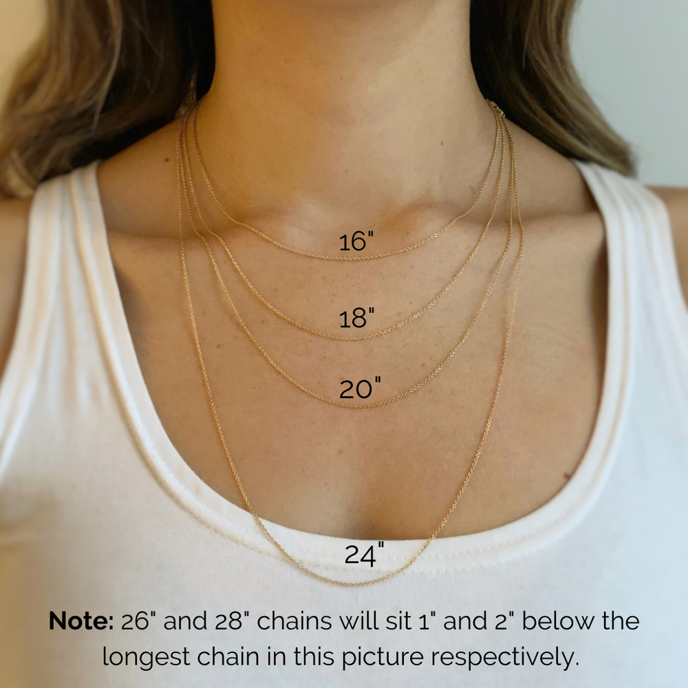 necklace length guide